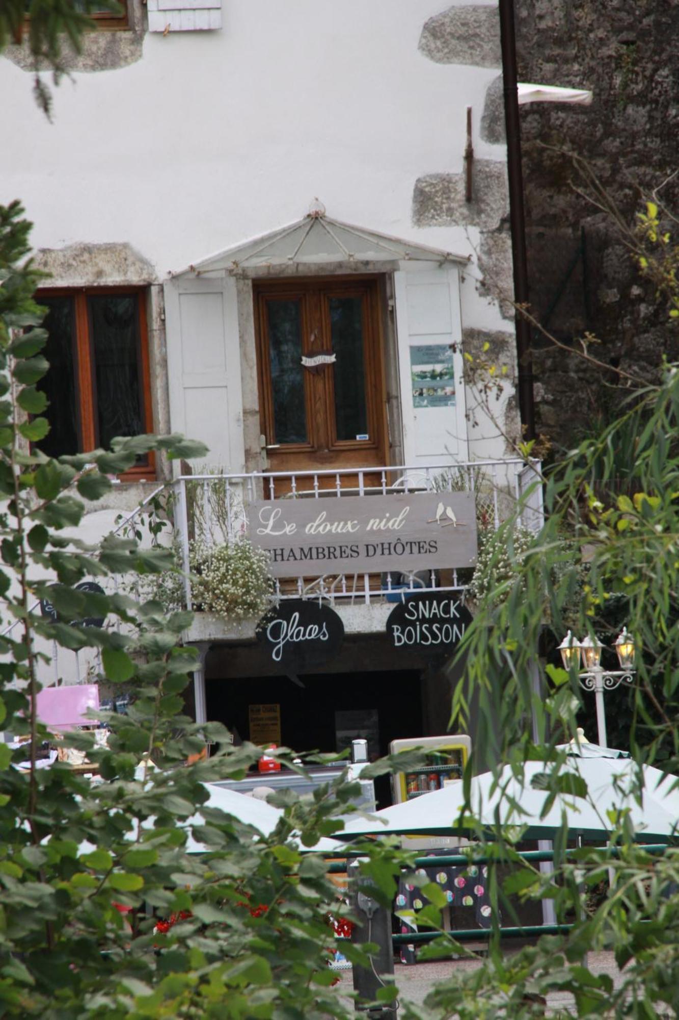 Bed and Breakfast Le Doux Nid Chanaz Zewnętrze zdjęcie